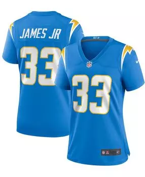 Женское игровое джерси Derwin James Powder Blue Los Angeles Chargers Nike