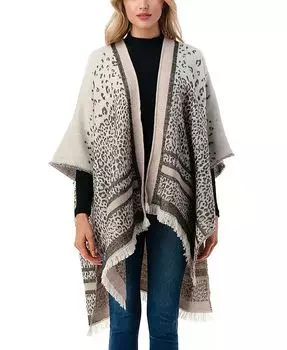 Женское кимоно с леопардовым принтом и карманом Marcus Adler, слоновая кость/кремовый