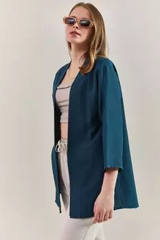 Женское кимоно с узором Bianco Lucci, синий