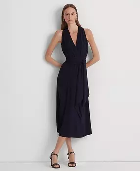 Женское коктейльное платье с лямкой-бретелькой Georgette Lauren Ralph Lauren