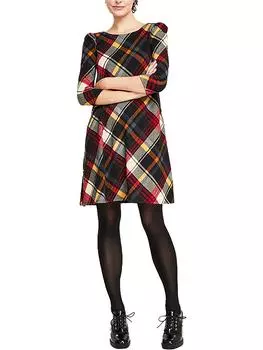 Женское короткое мини-платье с рукавом три четверти Jessica Howard, цвет red multi