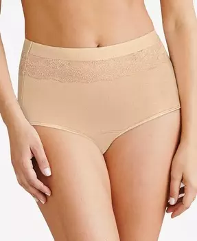 Женское красивое и уверенное нижнее белье для коротких месячных с защитой от протечек DFLLB1 Bali, коричневый