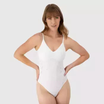 Женское кружевное боди Maidenform M Collection MST008, цвет White