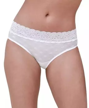 Женское кружевное нижнее белье Dare, хипстерское нижнее белье 374202 Skarlett Blue, белый