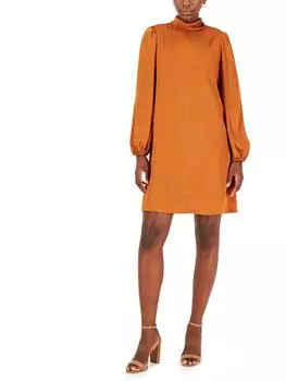 Женское мини-платье с завязками на спине INC, цвет penny