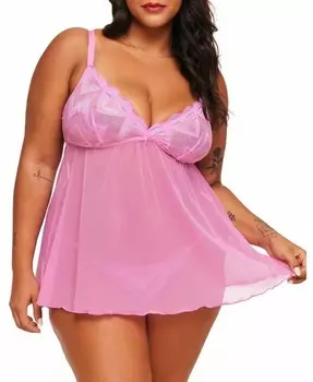 Женское нижнее белье больших размеров Amorata для куколок больших размеров Adore Me, розовый