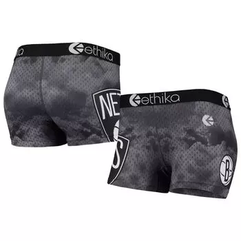Женское нижнее белье Ethika Black Brooklyn Nets Dream Staple
