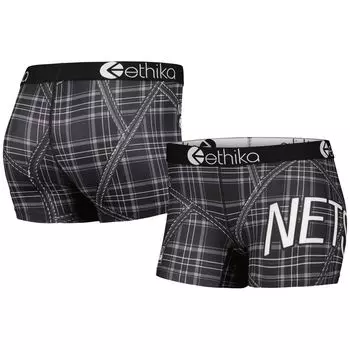 Женское нижнее белье Ethika Black Brooklyn Nets Staple