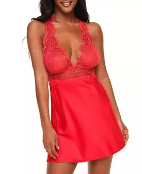 Женское нижнее белье-платье-комбинация Zandy Adore Me, оранжевый