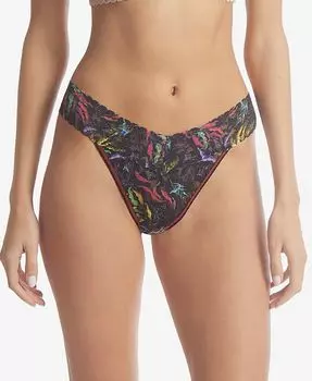 Женское нижнее белье-стринги с оригинальной посадкой, один размер, с принтом Hanky Panky, цвет Floating