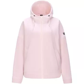 Женское пальто из теплого флиса с бархатистым эффектом CAMEL, Light Khaki/Chestnut Ecru