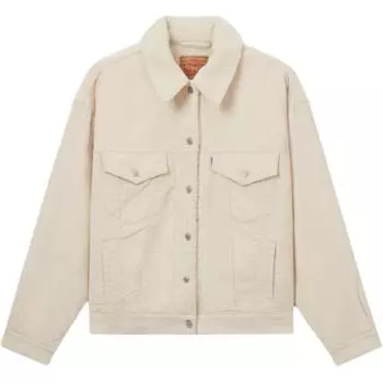 Женское пальто Levi's Velvet-feel цвета экрю Levis, Ecru