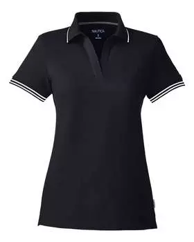 Женское палубное поло Nautica, черный