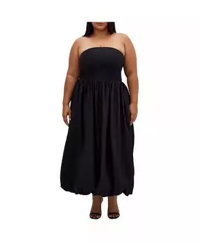 Женское платье Alina Maxi CITY CHIC, черный