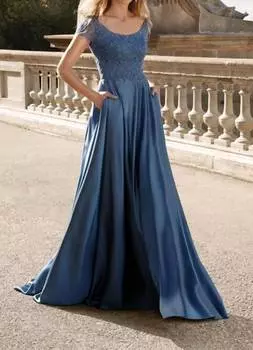 Женское платье ALYCE PARIS, цвет dark french blue