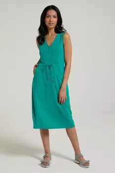 Женское платье без рукавов на багамах Mountain Warehouse, зеленый