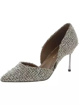 Женское платье Bond 90 на каблуках D'Orsay Kurt Geiger, серебро