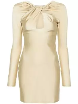 Женское платье Coperni, бежевый