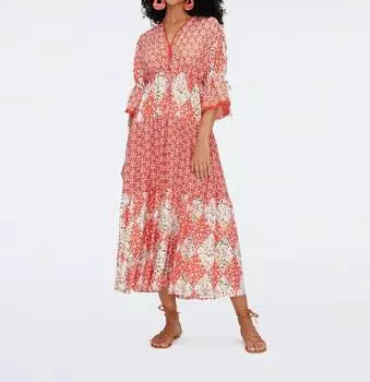 Женское платье Diane von Furstenberg, цвет star fruit