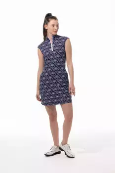 Женское платье для гольфа без рукавов SanSoleil SolStyle Ice, цвет Ink