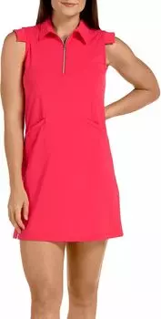 Женское платье для гольфа Briana без рукавов с молнией 1/4 SwingDish