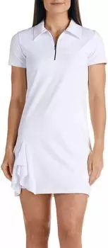 Женское платье для гольфа SwingDish из нейлы, белый