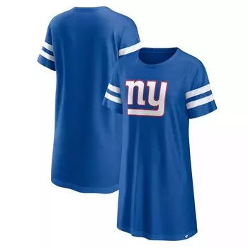 Женское платье Fanatics с логотипом Royal New York Giants Victory на платье Fanatics