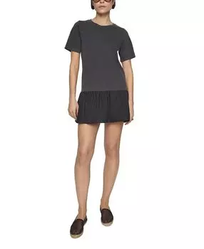 Женское платье-футболка Jasmin Rebecca Minkoff, черный