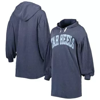 Женское платье Gameday Couture темно-синего цвета в стиле North Carolina Tar Heels Game Winner в винтажном стиле, трехслойное платье