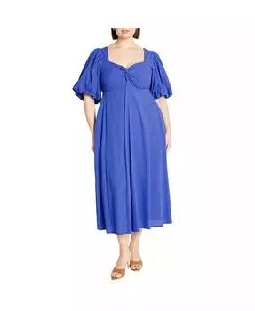 Женское платье Гермионы CITY CHIC, синий