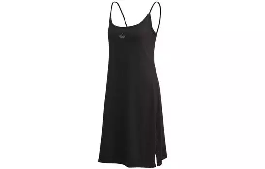 Женское платье-комбинация Adidas Originals, цвет Black