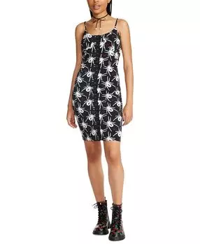 Женское платье-комбинация из трикотажа понте с принтом Betsey Johnson