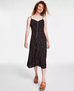 Женское платье-комбинация с цветочным принтом Lucky Brand