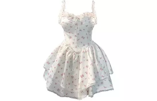 Женское платье-комбинация Tastily, Белый