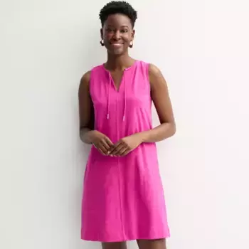 Женское платье-майка легкого плетения Sonoma Goods For Life, цвет gia magenta