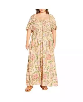 Женское платье макси Ellea CITY CHIC, розовый