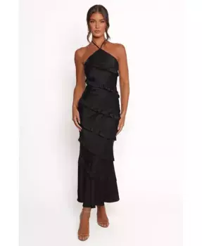 Женское платье макси Roxanne с запахом на шее Petal and Pup