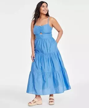 Женское платье макси с вырезом On 34th, синий