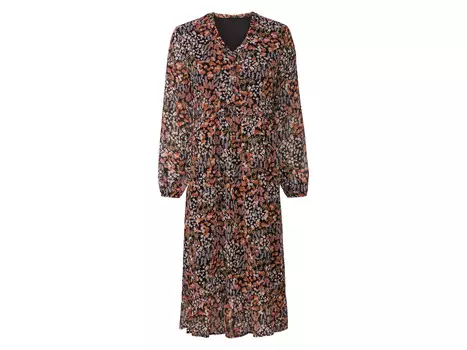 Женское платье миди esmara, современная длина 3/4, цветочный
