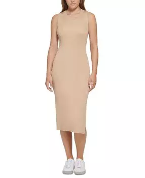 Женское платье миди с майкой muscle Calvin Klein Jeans, мульти