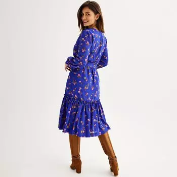 Женское платье миди с завязкой на талии DRAPER JAMES RSVP DRAPER JAMES RSVP