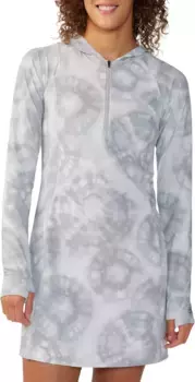 Женское платье Mountain Hardwear Crater Lake, цвет Grey Ice/Spore Dye Print