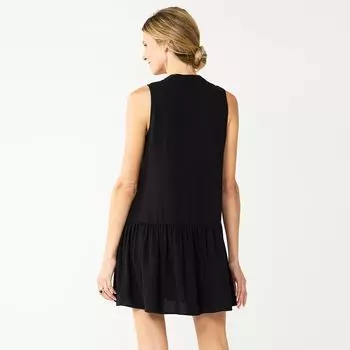 Женское платье Nine West на пуговицах с рюшами и подолом спереди Nine West