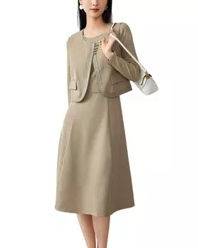 Женское платье OUNIXUE, зеленый