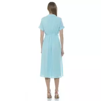 Женское платье-рубашка миди на пуговицах ALEXIA ADMOR Liv ALEXIA ADMOR, розовый