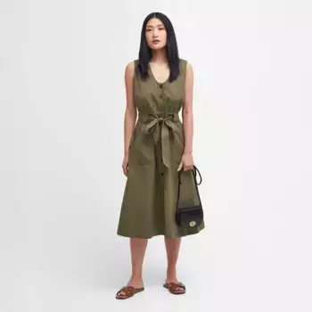 Женское платье Rutherglen от Barbour, цвет Kaki