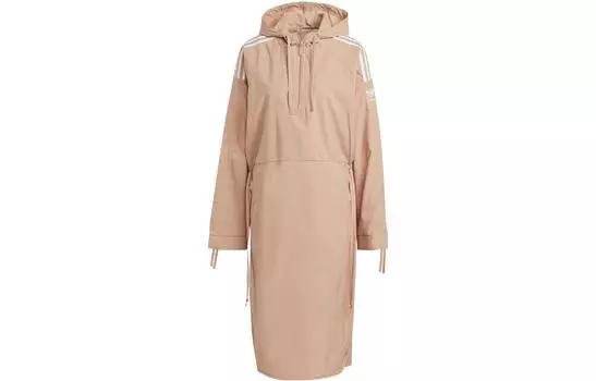 Женское платье с длинными рукавами Adidas Originals, цвет Beige