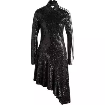 Женское платье с длинными рукавами Adidas Originals, цвет Black