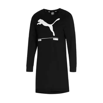 Женское платье с длинными рукавами Puma, цвет Black