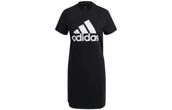 Женское платье с короткими рукавами Adidas